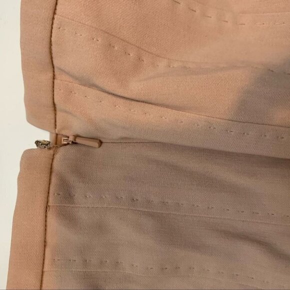 Sportmax by Max Mara Pink Pleated Pencil Skirt - Picture 5 of 7